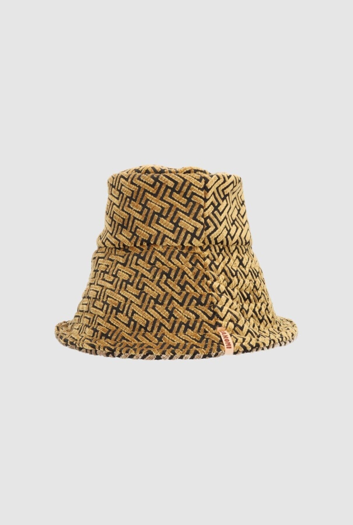Tetrix Hat Mustard‑Taupe Hat Zahati 