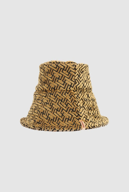 Tetrix Hat Mustard‑Taupe Hat Zahati 