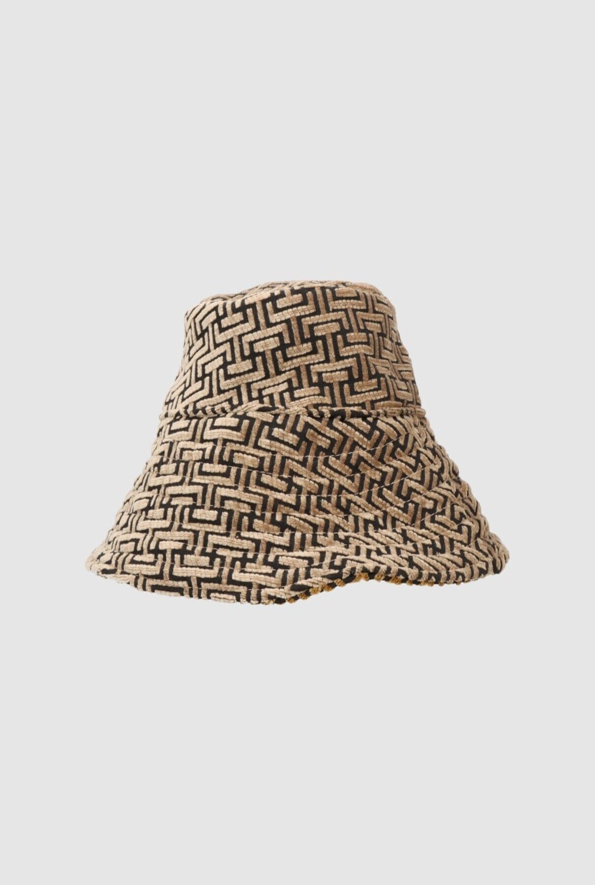 Tetrix Hat Red‑Taupe Hat Zahati 