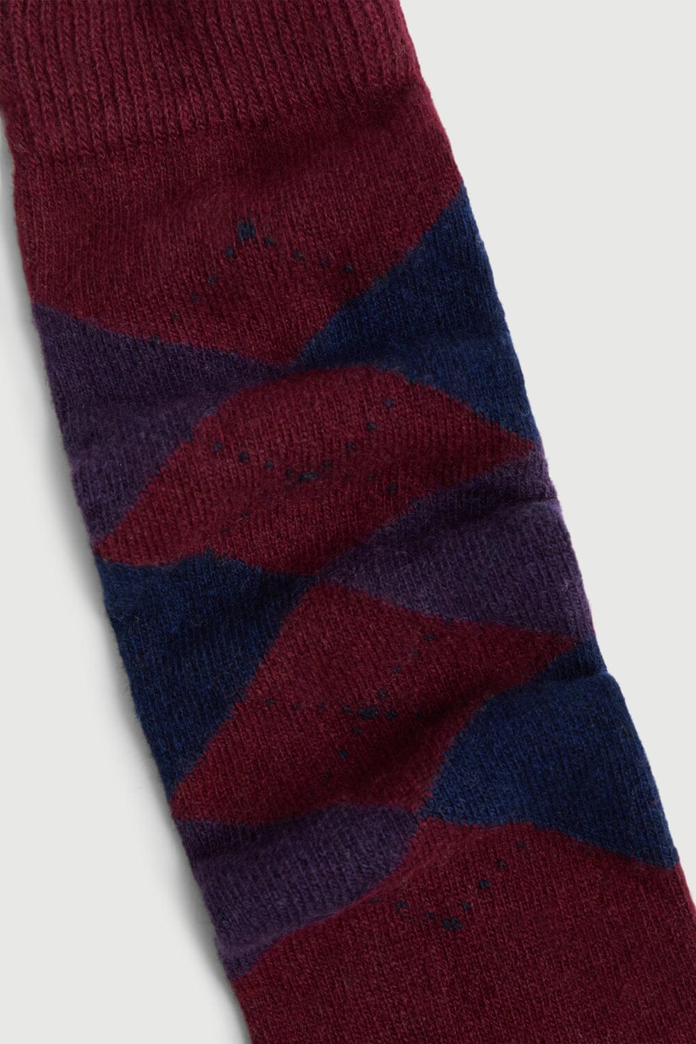 The Argyle Socks Burgundy The Socks AUGUSTA 