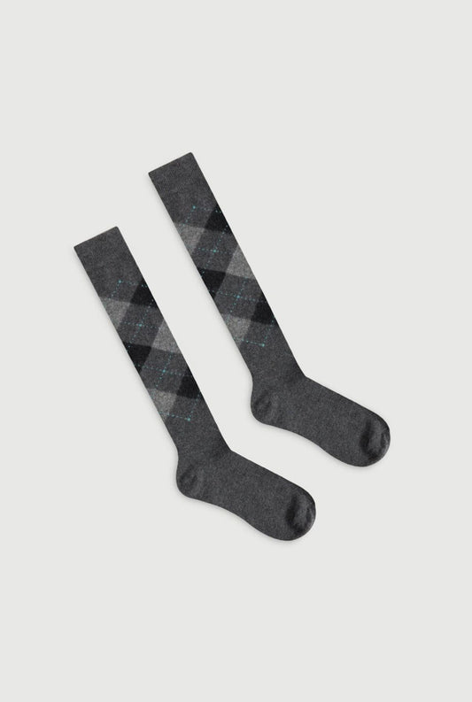 The Argyle Socks Grey The Socks AUGUSTA 