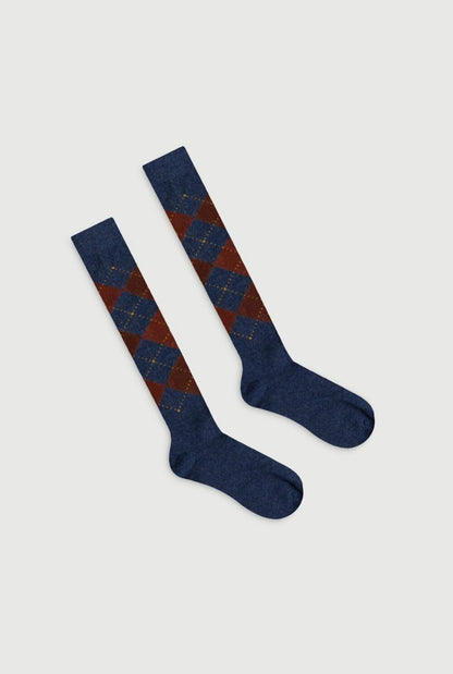The Argyle Socks Navy The Socks AUGUSTA 
