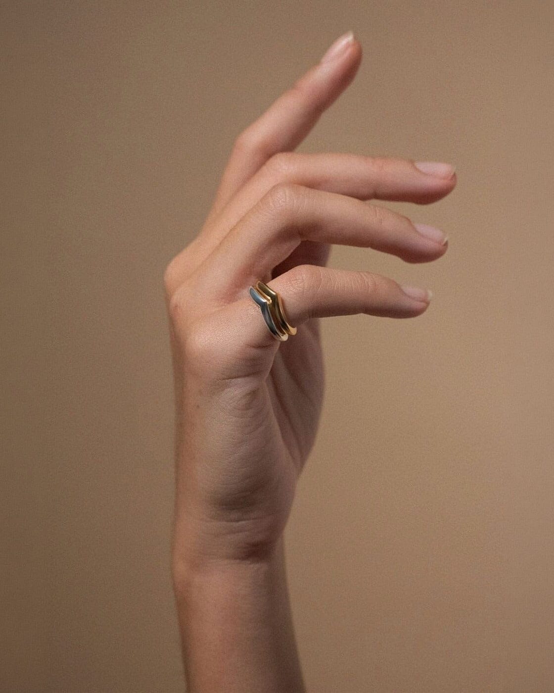 The arrow ring gold Rings Crusset 