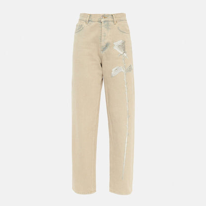 The Beige Rose Jeans Limited Edition Trousers Ynes Suelves 
