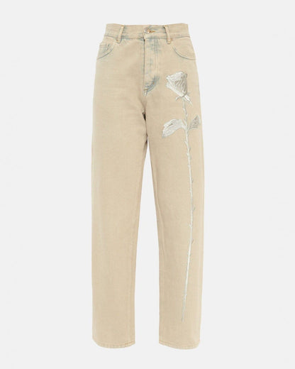 The Beige Rose Jeans Limited Edition Trousers Ynes Suelves 
