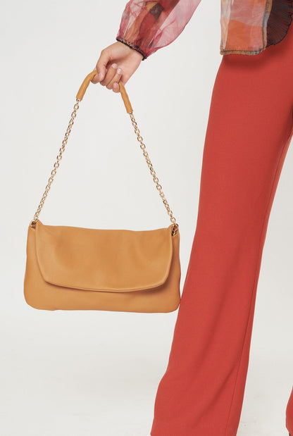 The Big Clutch Caramelo Hand bags The Bag Lab 