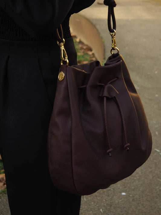 The Clara Bag Burdeos Shoulder bags The Bag Lab 