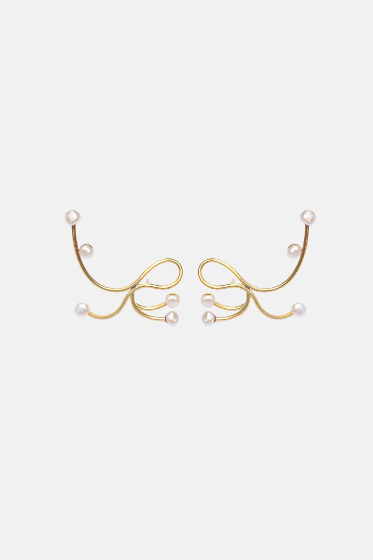 THE CONSTELLATION OF LOVE EARRINGS - VERMEIL Earrings Albert Coll 