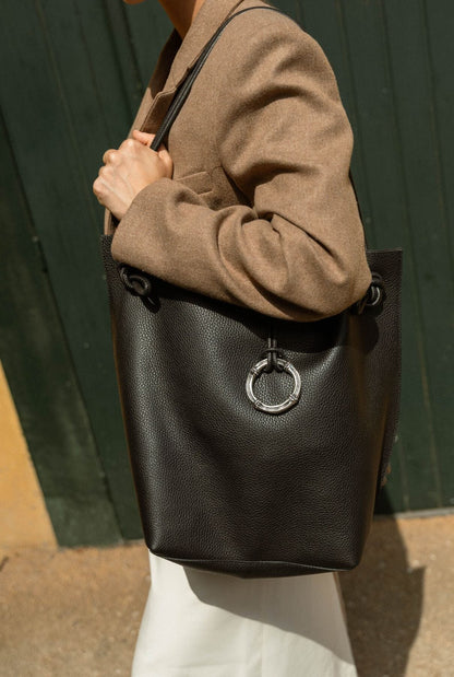 The Elena Bag Negro Shoulder bags The Bag Lab 