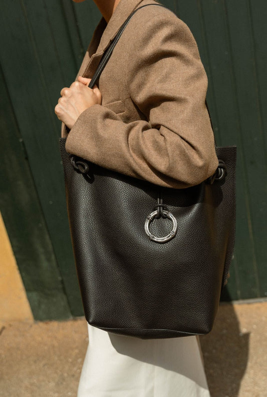 The Elena Bag Negro Shoulder bags The Bag Lab 