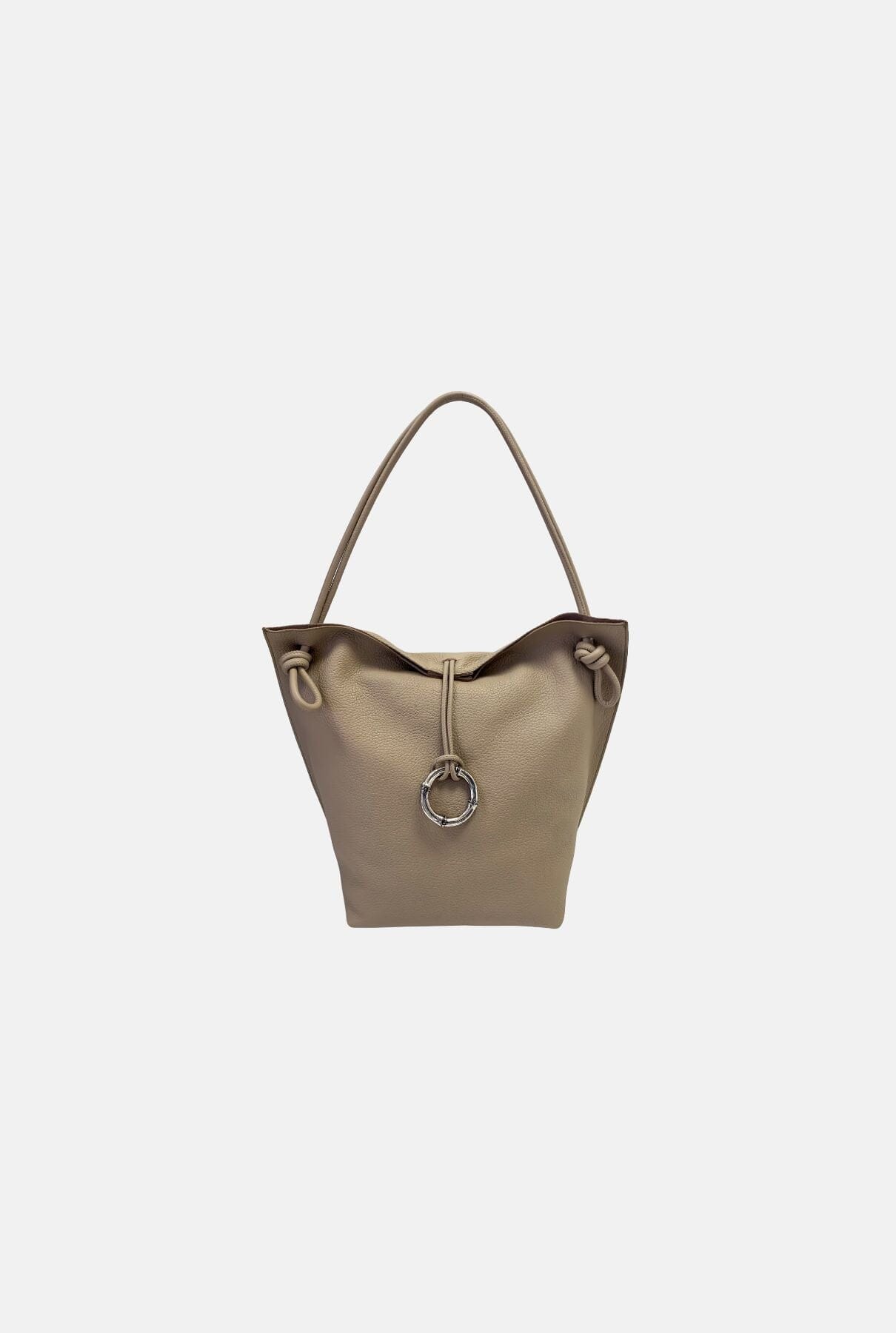The Elena Bag Taupe Shoulder bags The Bag Lab 