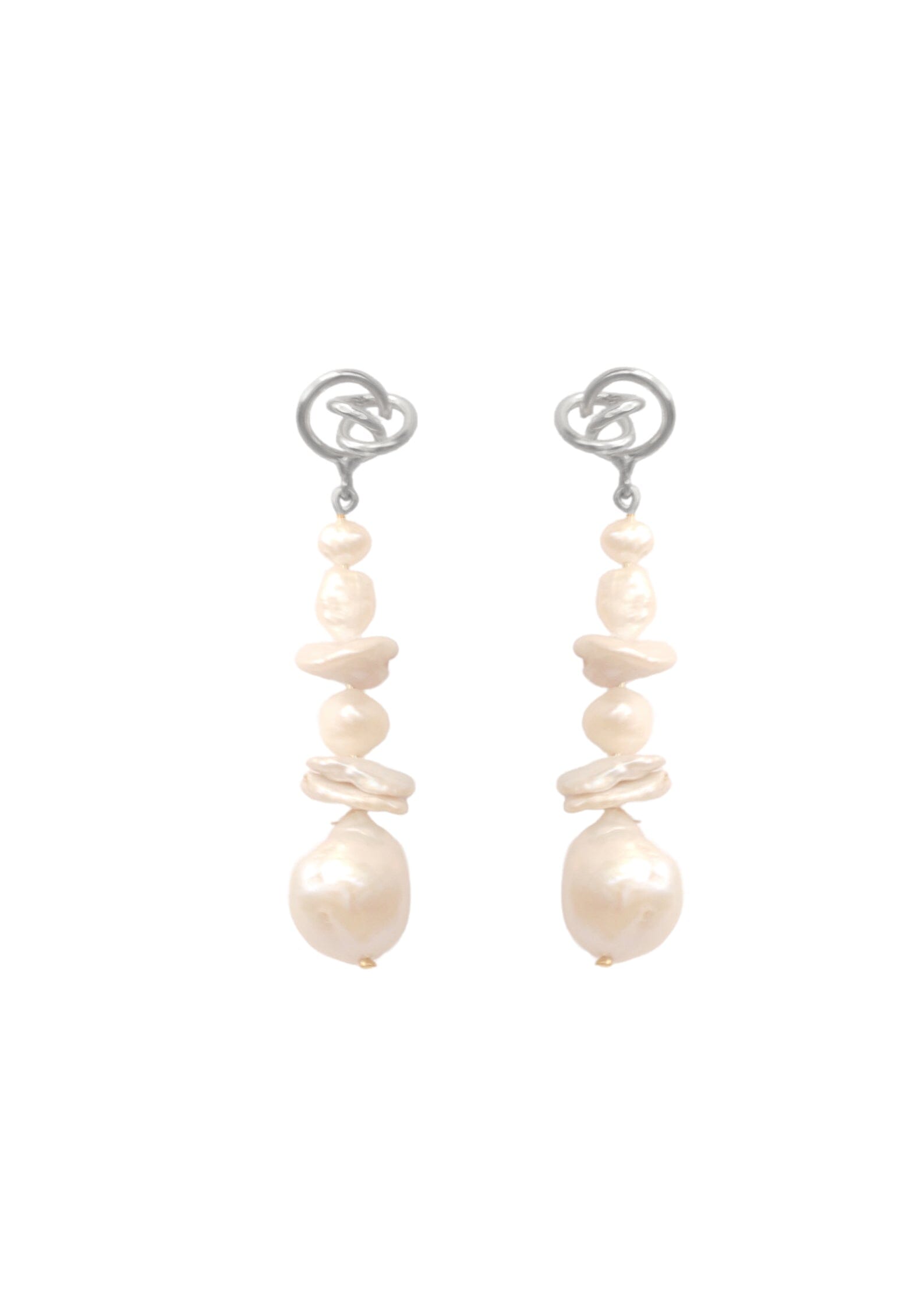 THE ETERNAL EARRINGS - SILVER Earrings Albert Coll 