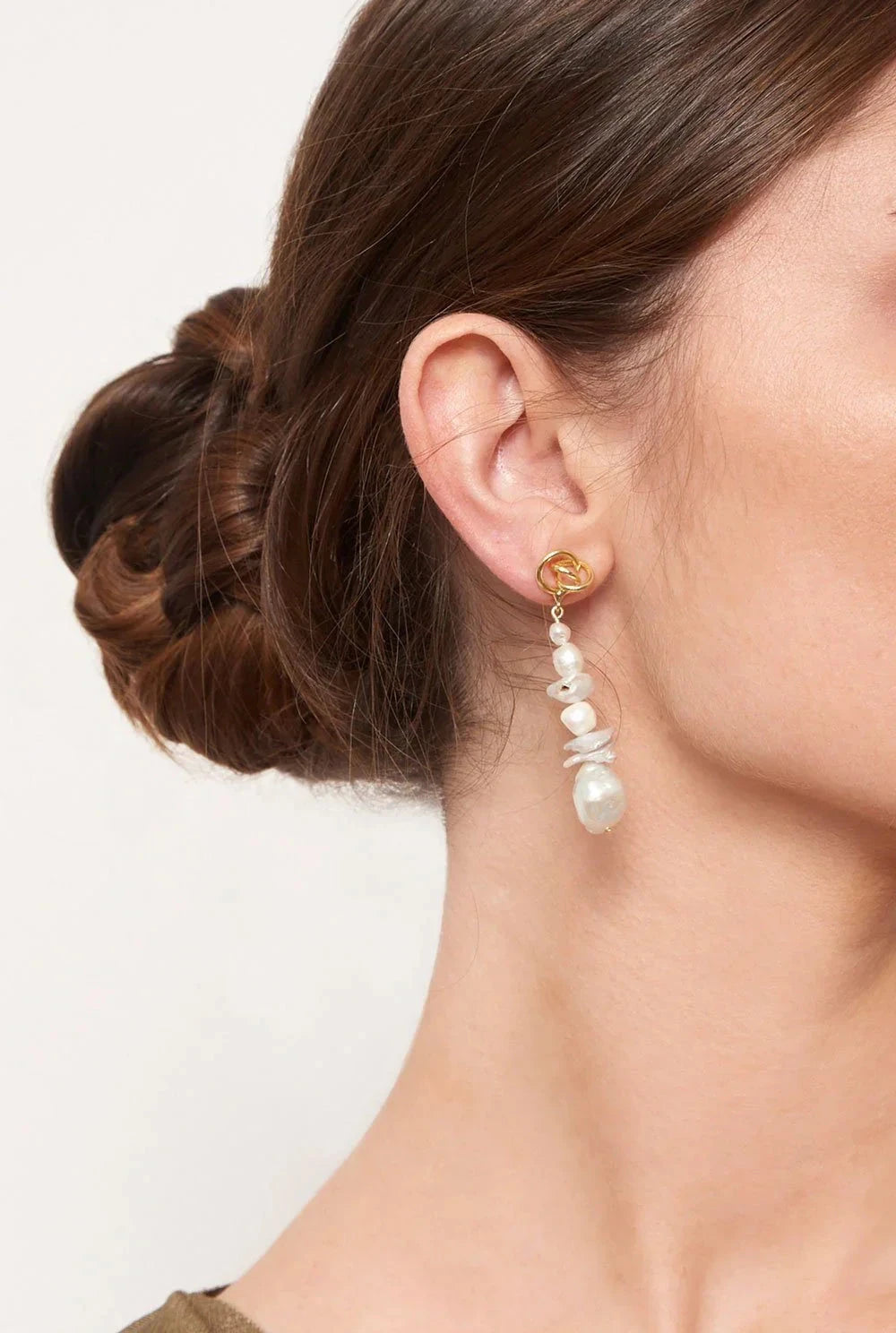 THE ETERNAL EARRINGS - VERMEIL Earrings Albert Coll 