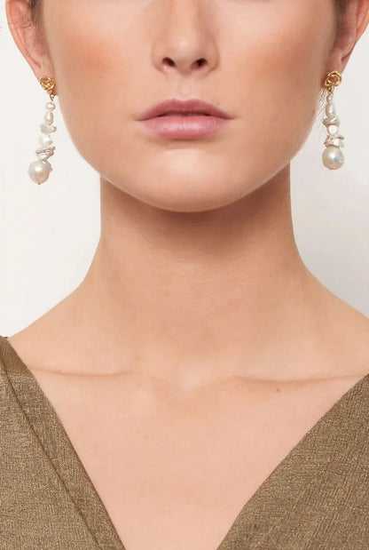 THE ETERNAL EARRINGS - VERMEIL Earrings Albert Coll 