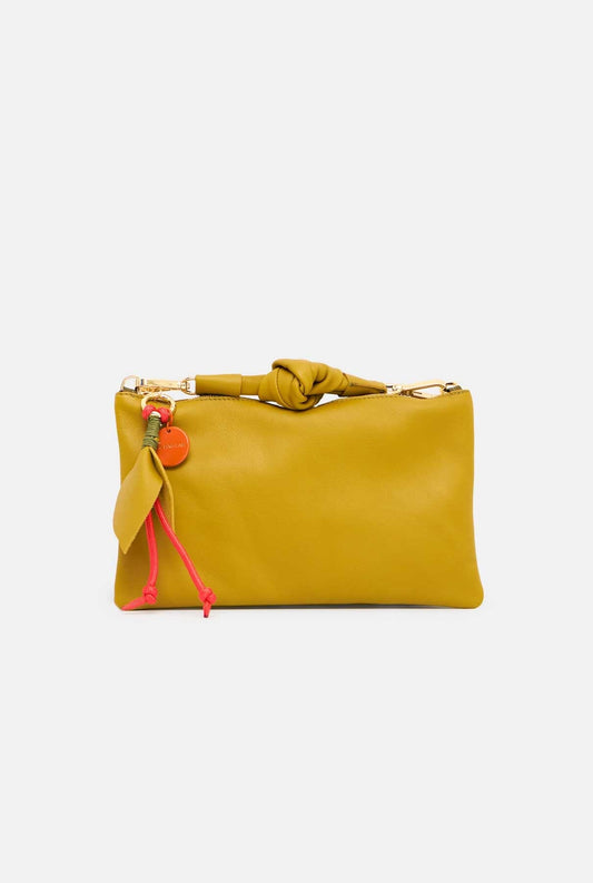 THE GARDEN CLUTCH OLIVA Hand bags The Bag Lab 