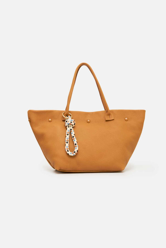 THE MEDIUM LEATHER TOTE CAMEL Tote bags The Bag Lab 
