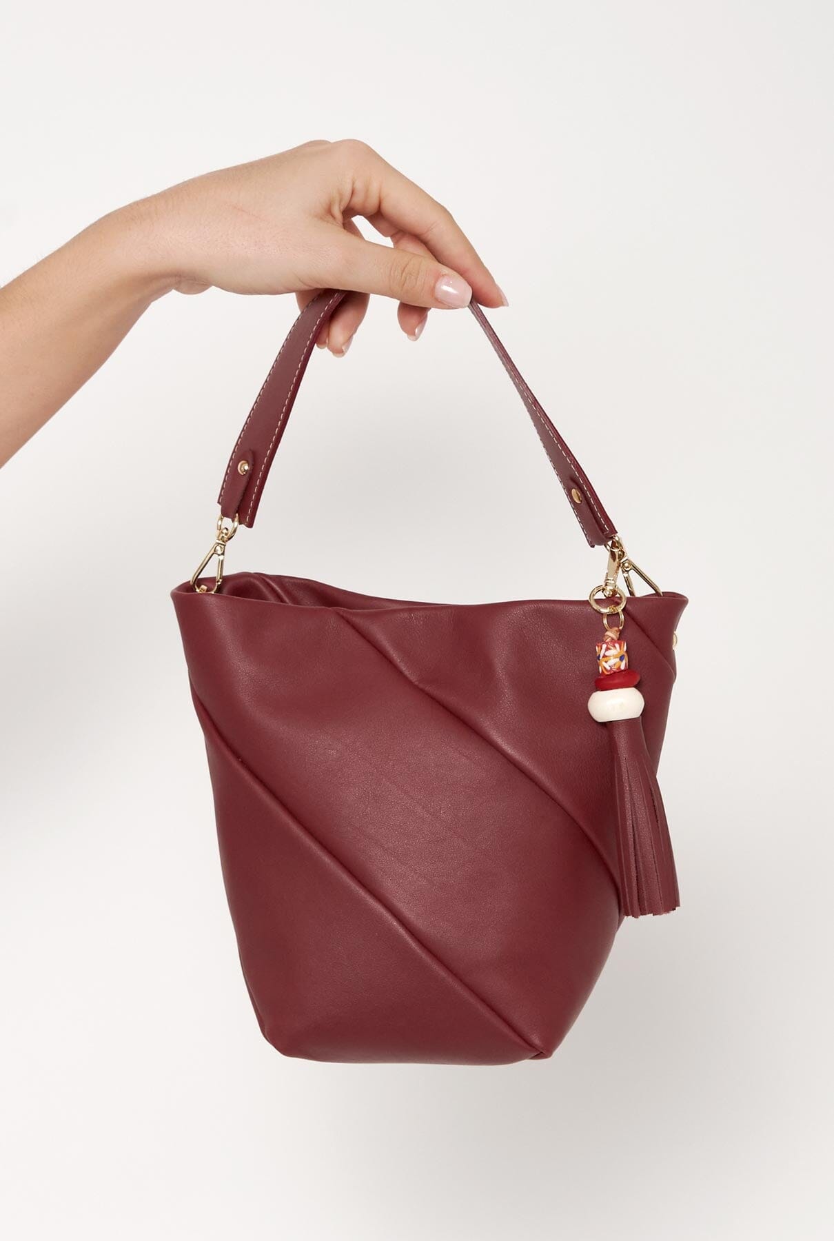 The Mini Lola Bag Burdeos Hand bags The Bag Lab 