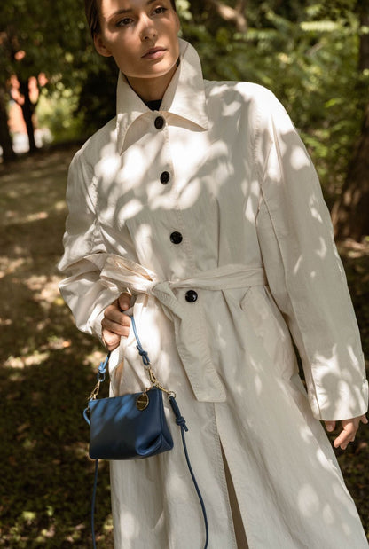 The Mini Marina Bag Azul Shoulder bags The Bag Lab 