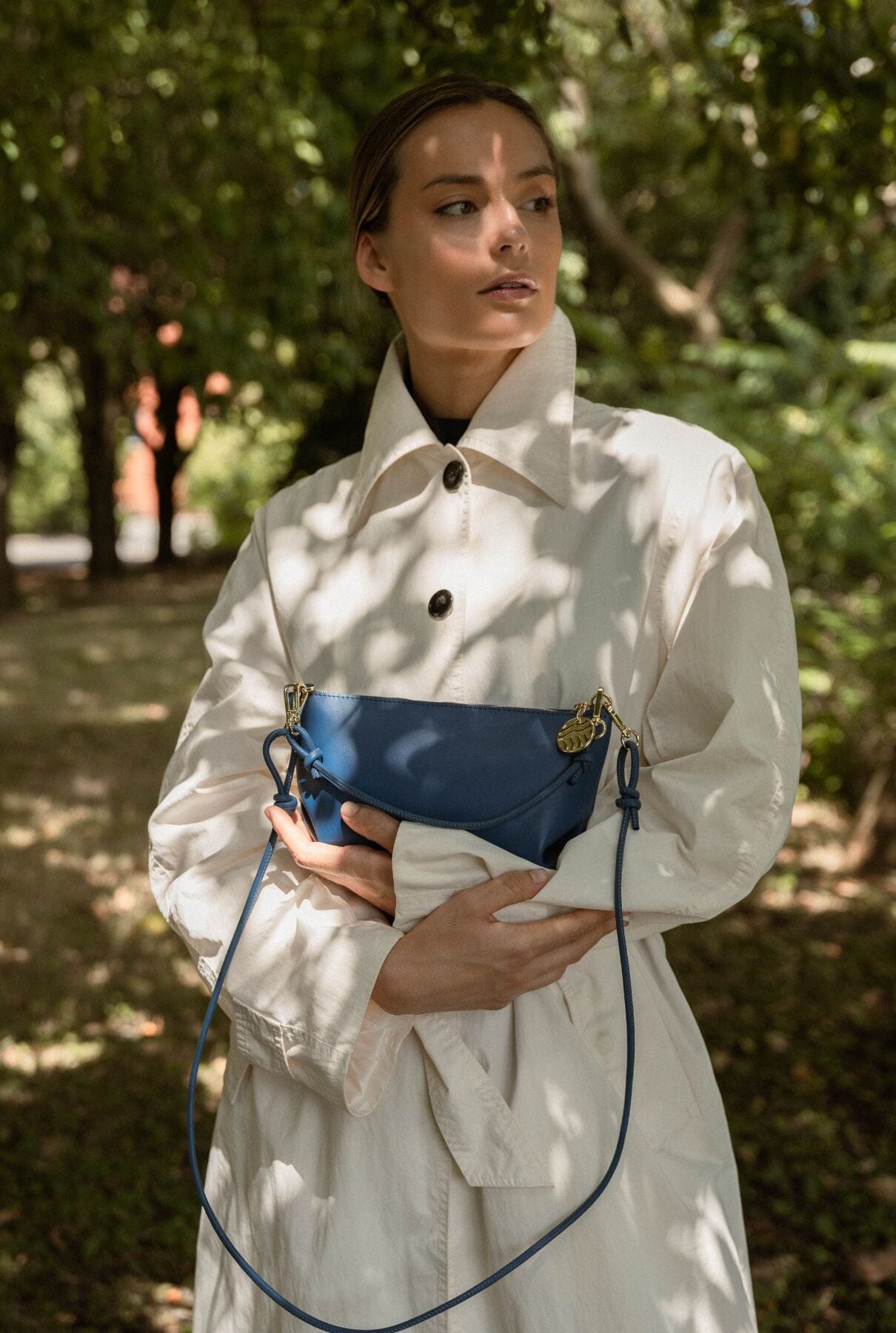 The Mini Marina Bag Azul Shoulder bags The Bag Lab 