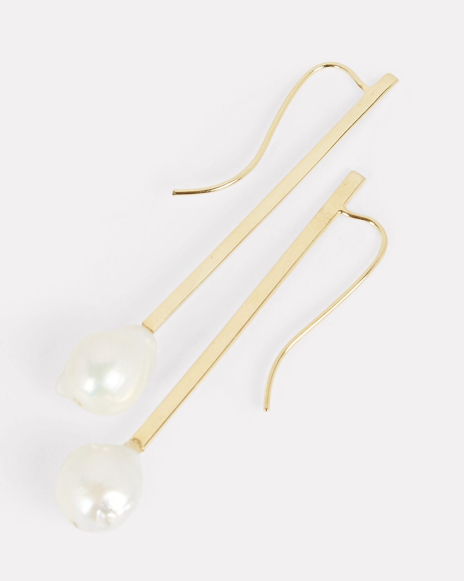 THE MOON PEARL EARRINGS - VERMEIL Earrings Albert Coll 