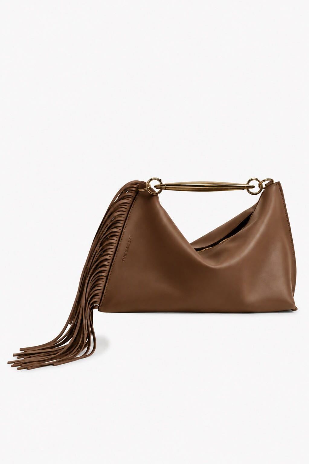 THE OLA CLUTCH MEDIANO Hand bags The Bag Lab Brown 