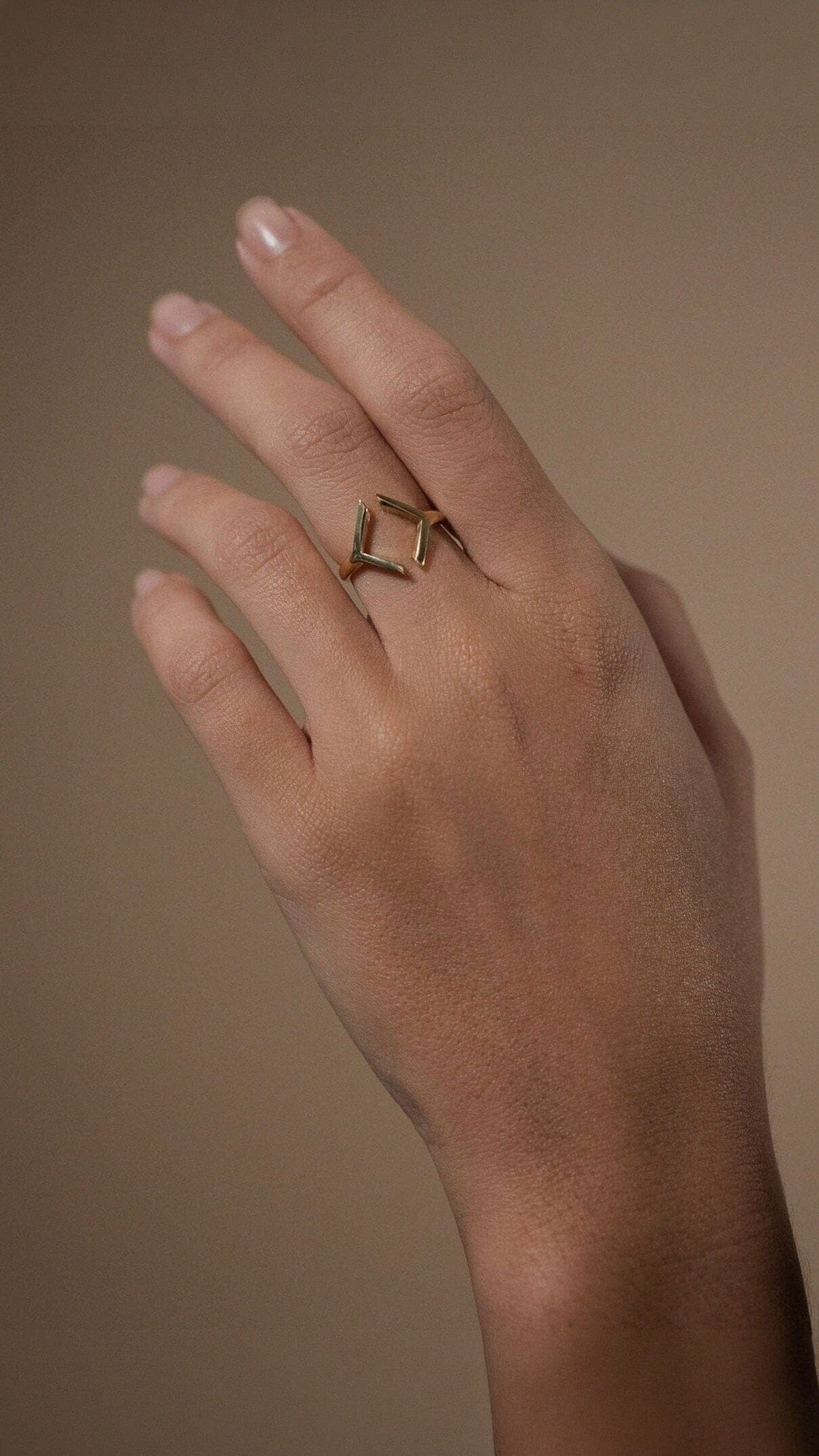 The rhombus ring Rings Crusset 
