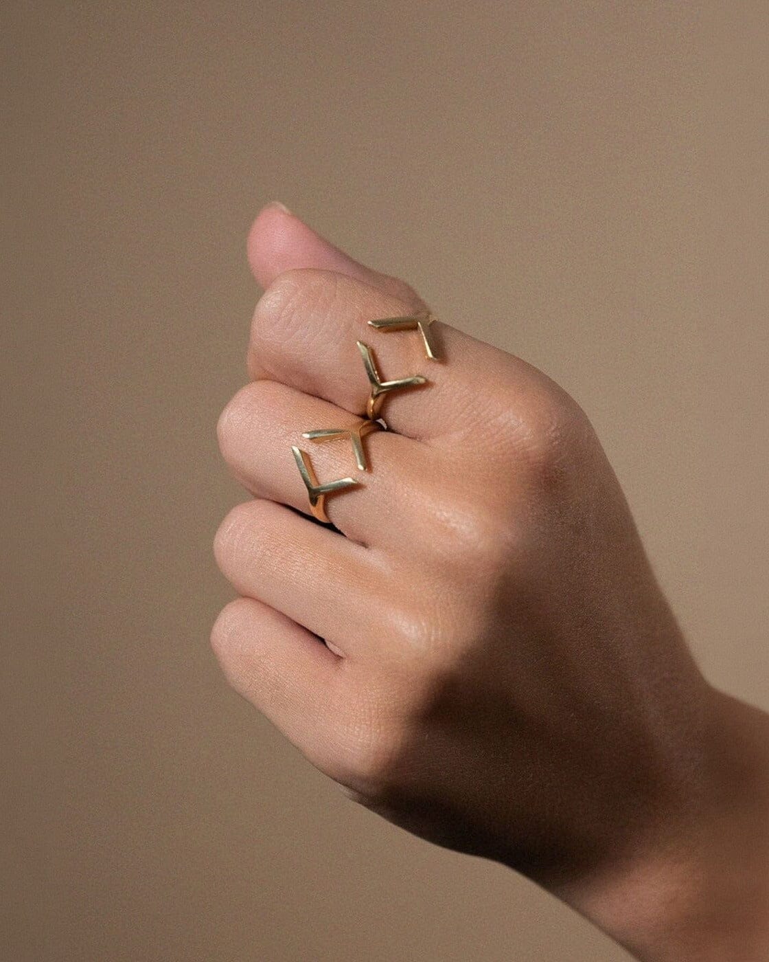 The rhombus ring Rings Crusset 