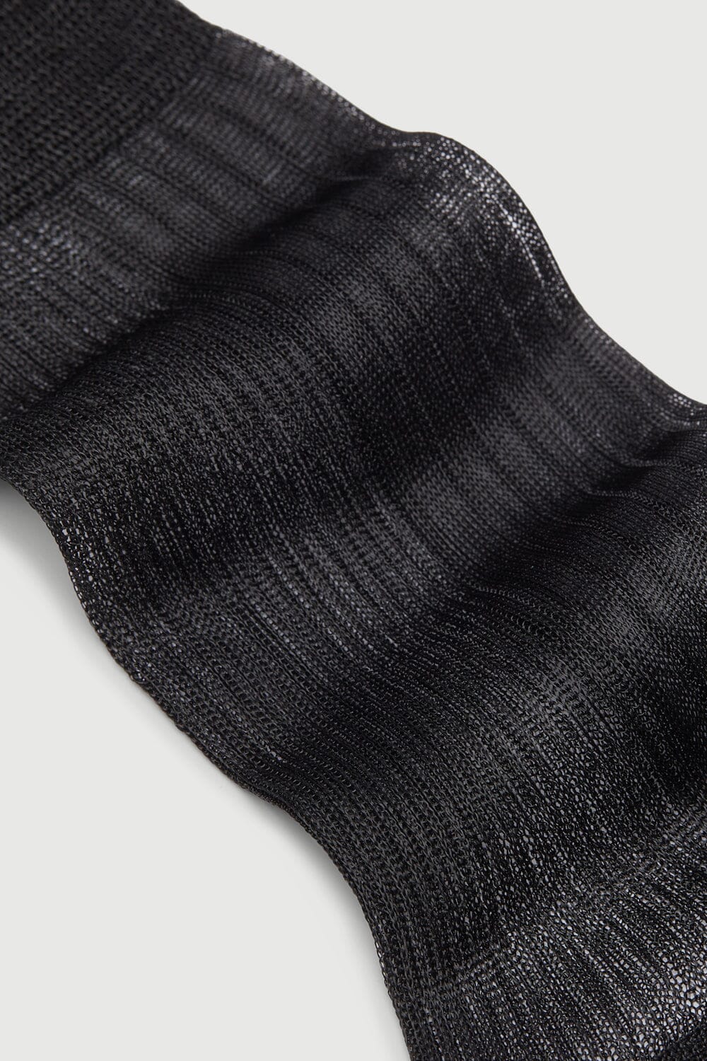 The Shiny Socks Black The Socks AUGUSTA 