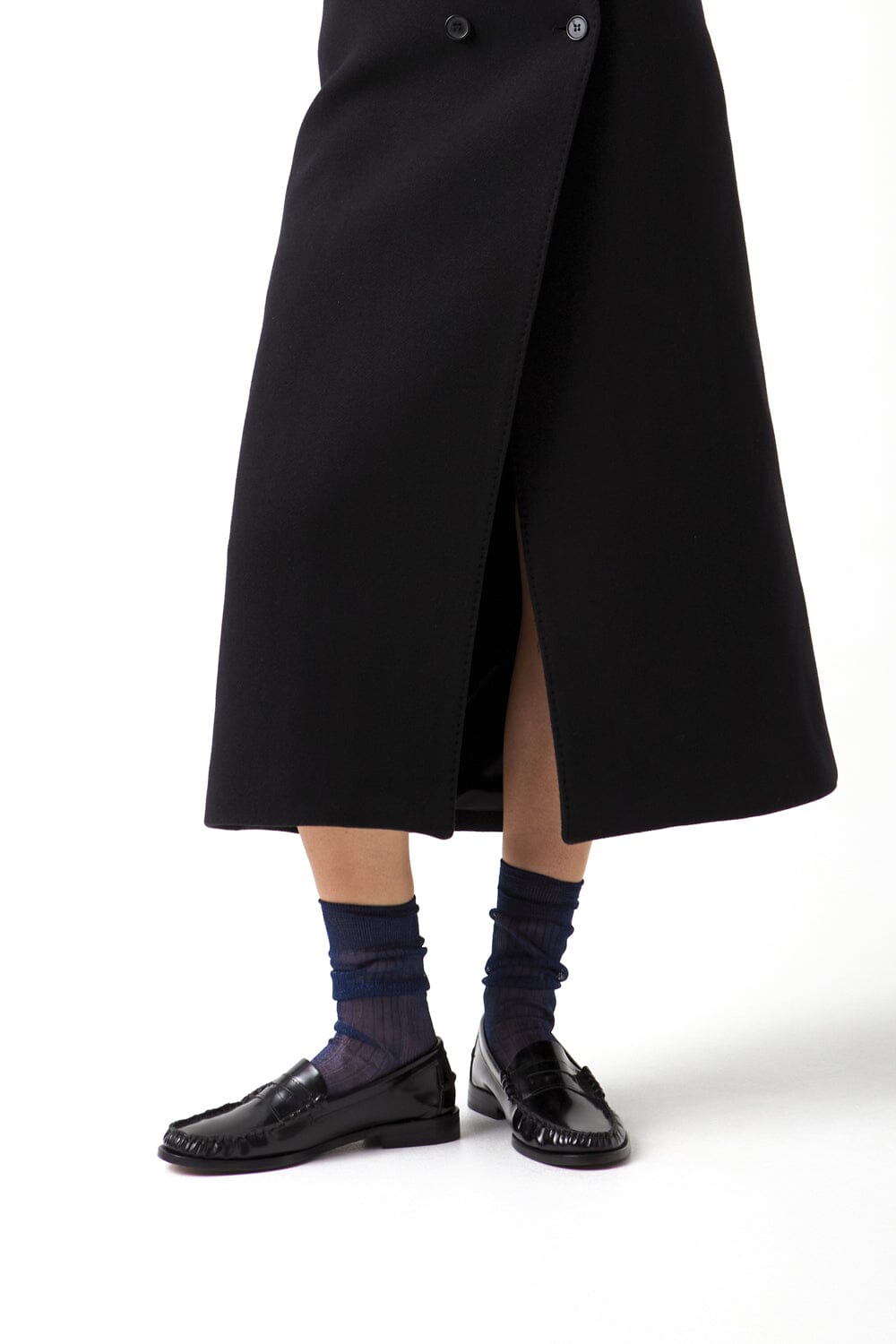 The Shiny Socks Navy The Socks AUGUSTA 