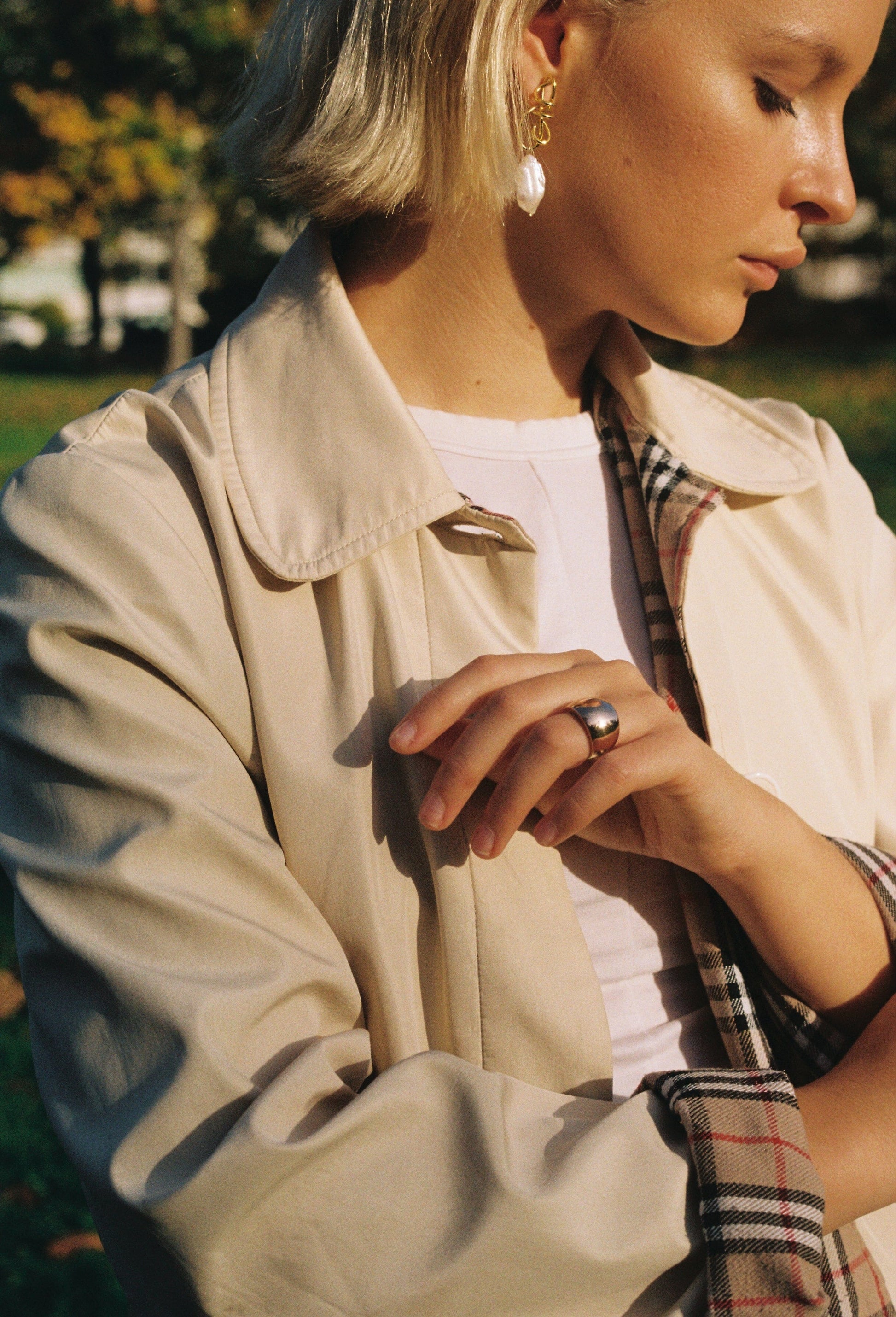 THE SILHOUETTE OF YOUR BODY EARRINGS - VERMEIL Earrings Albert Coll 