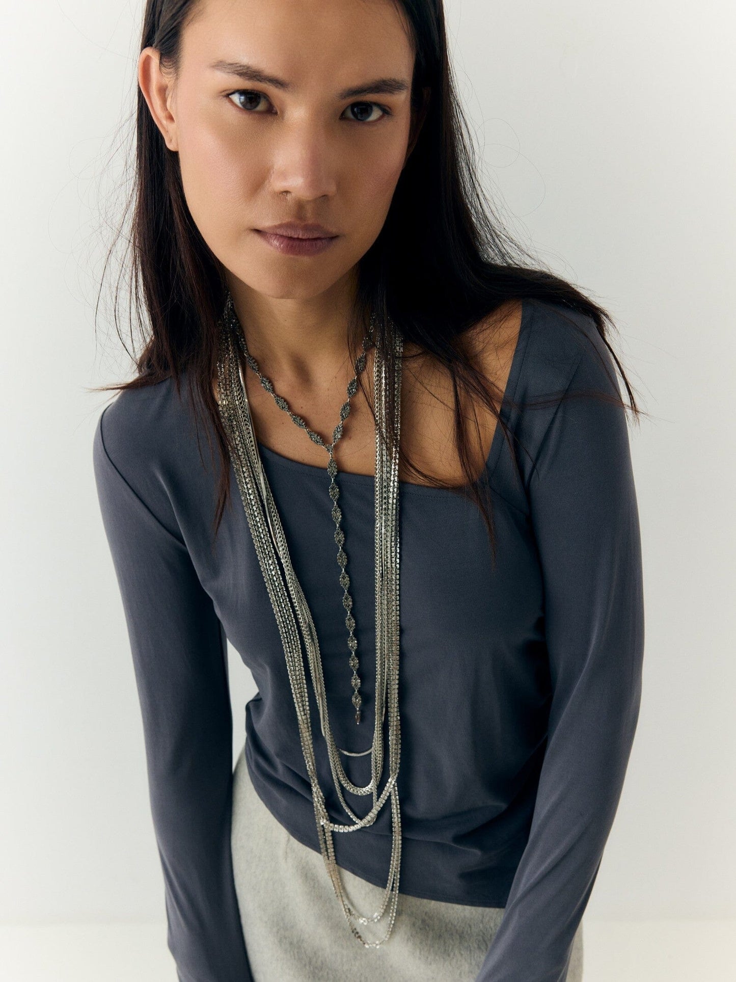 TIE OF DROPS NECKLACE Sita Nevado 