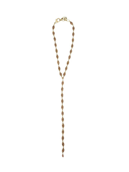 TIE OF DROPS NECKLACE Sita Nevado Gold 