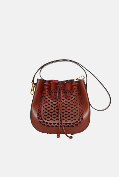 Tonneau Bag Burgundy Tote Bag Dorantes Harness 