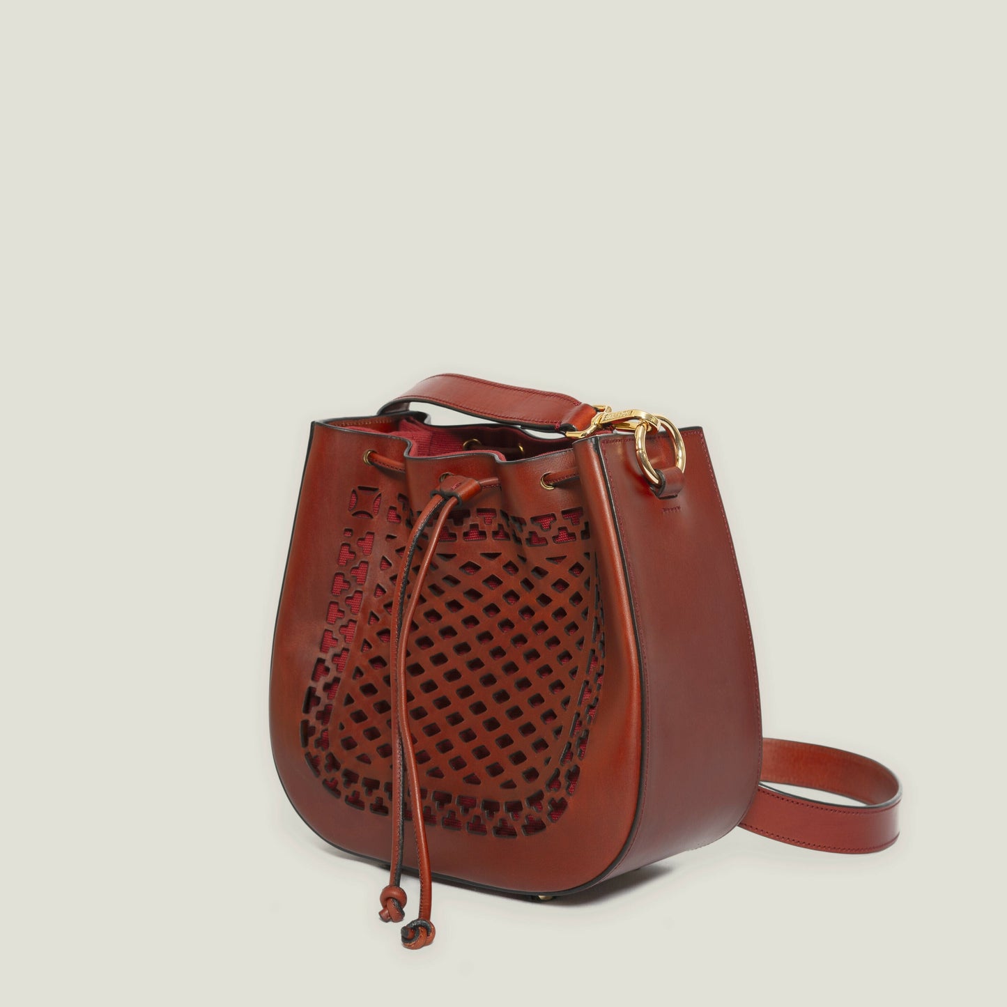 Tonneau Bag Burgundy Tote Bag Dorantes Harness 