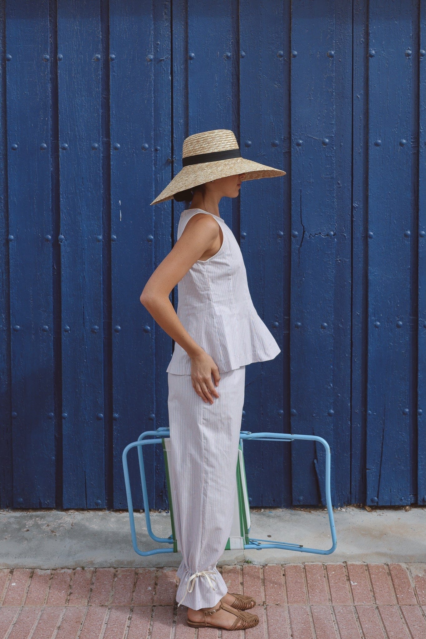 Top Brisa Rayas Azul Shirts & Tops IPA BRAND 