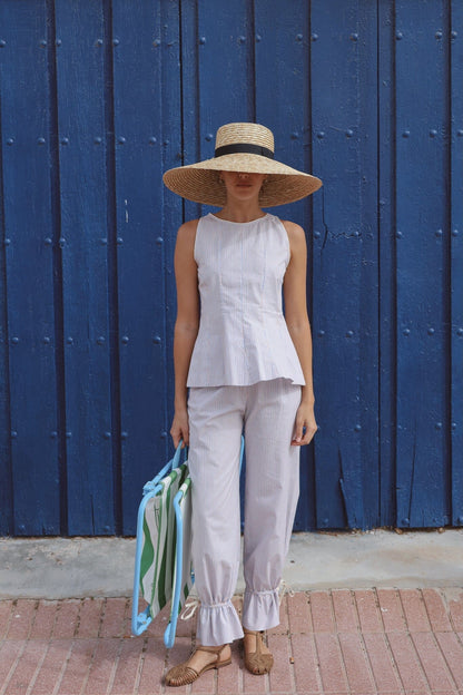 Top Brisa Rayas Azul Shirts & Tops IPA BRAND 
