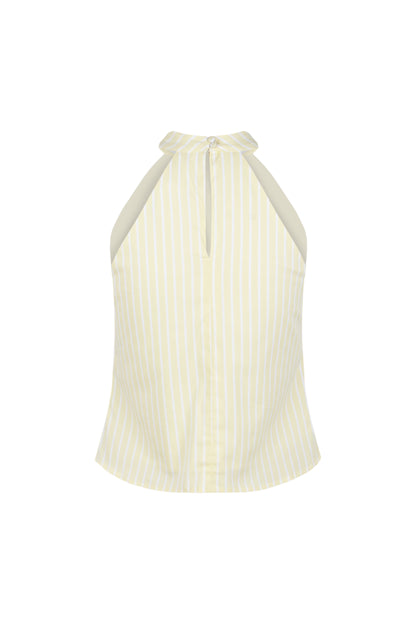 Top brote amarillo Tops and Blouses Copines 