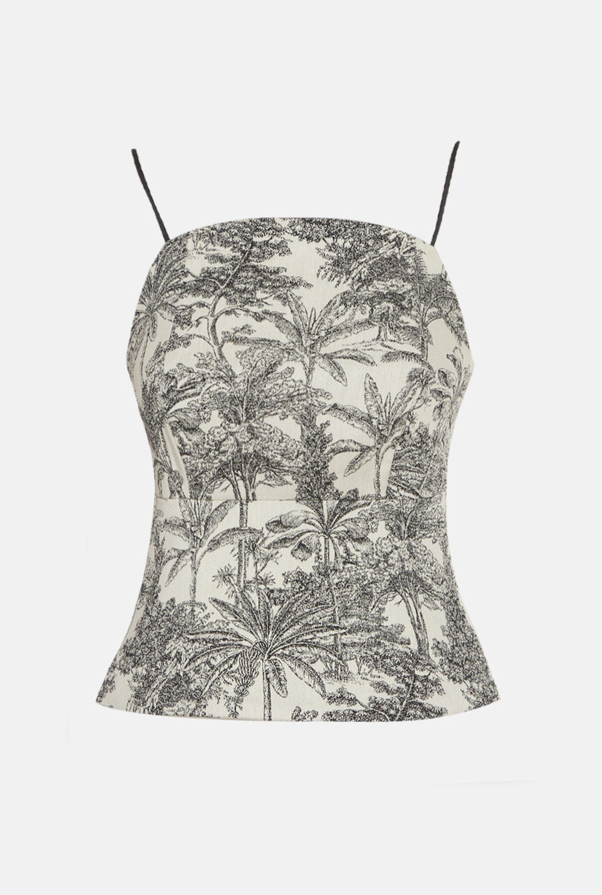 Top Bustier Josefina Toile de Jouy T-Shirts & tops Galcon Studio 