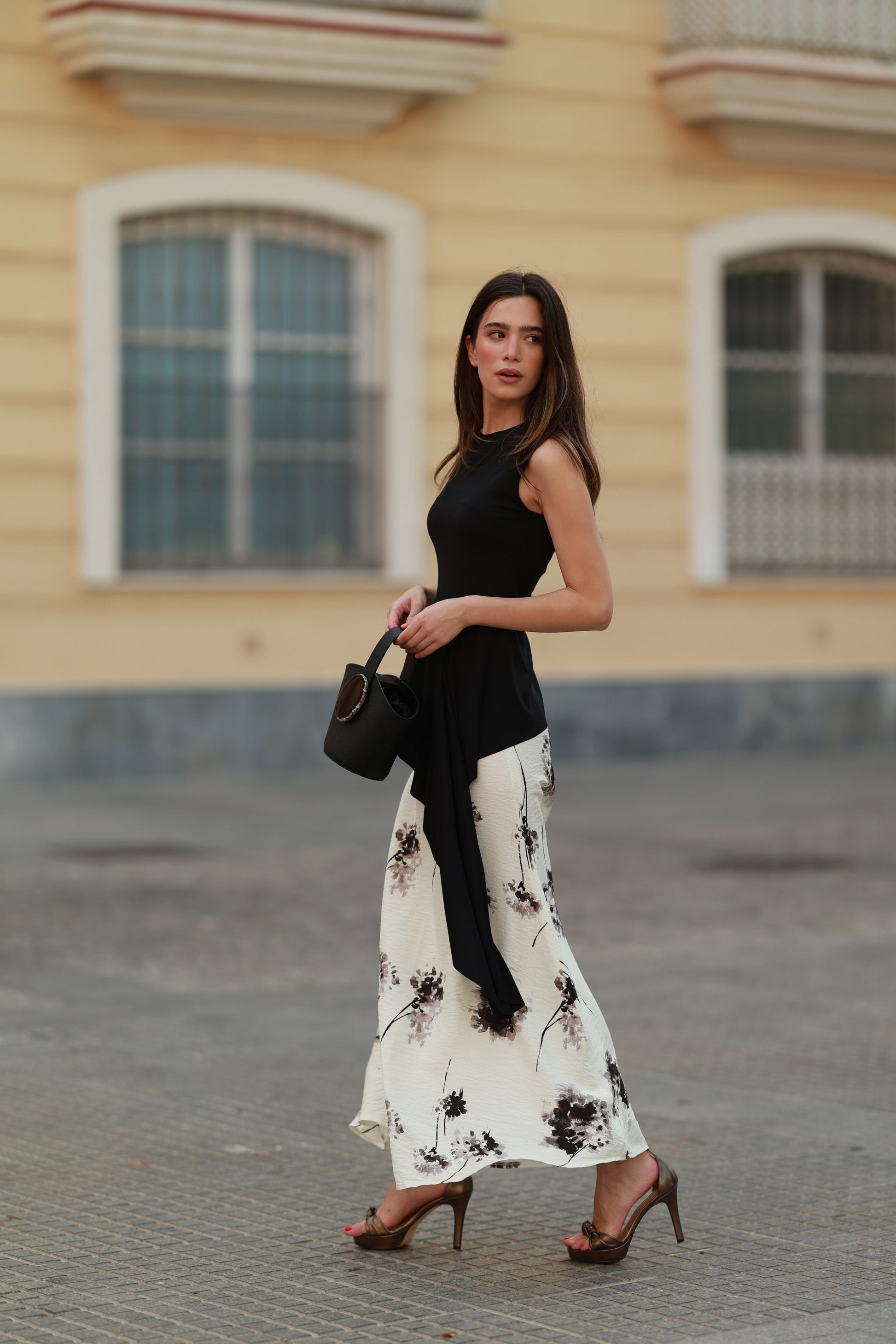 TOP CLARA NEGRO Tops and Blouses Elisa Cortés 