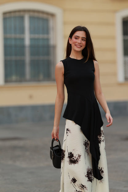 TOP CLARA NEGRO Tops and Blouses Elisa Cortés 
