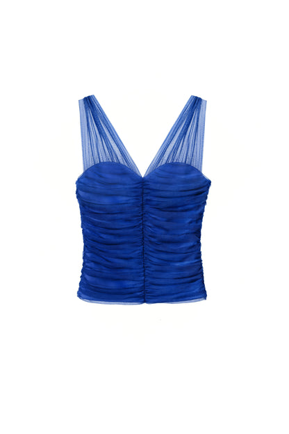 Top Keely Azul Tops and Blouses Julise Magon 