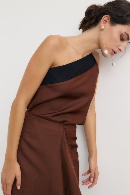 Top Nef Marrón T-Shirts & tops Galcon Studio 