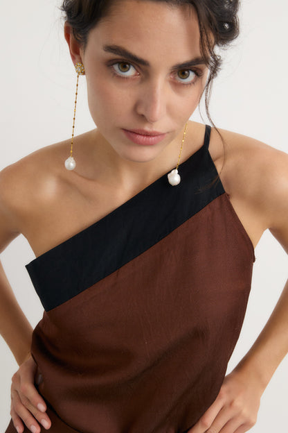 Top Nef Marrón T-Shirts & tops Galcon Studio 