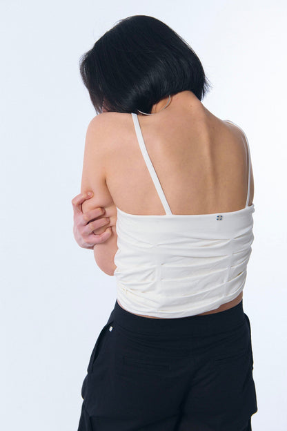 Top "revuelo" en algodón Tops and Blouses E.R.A.X. 