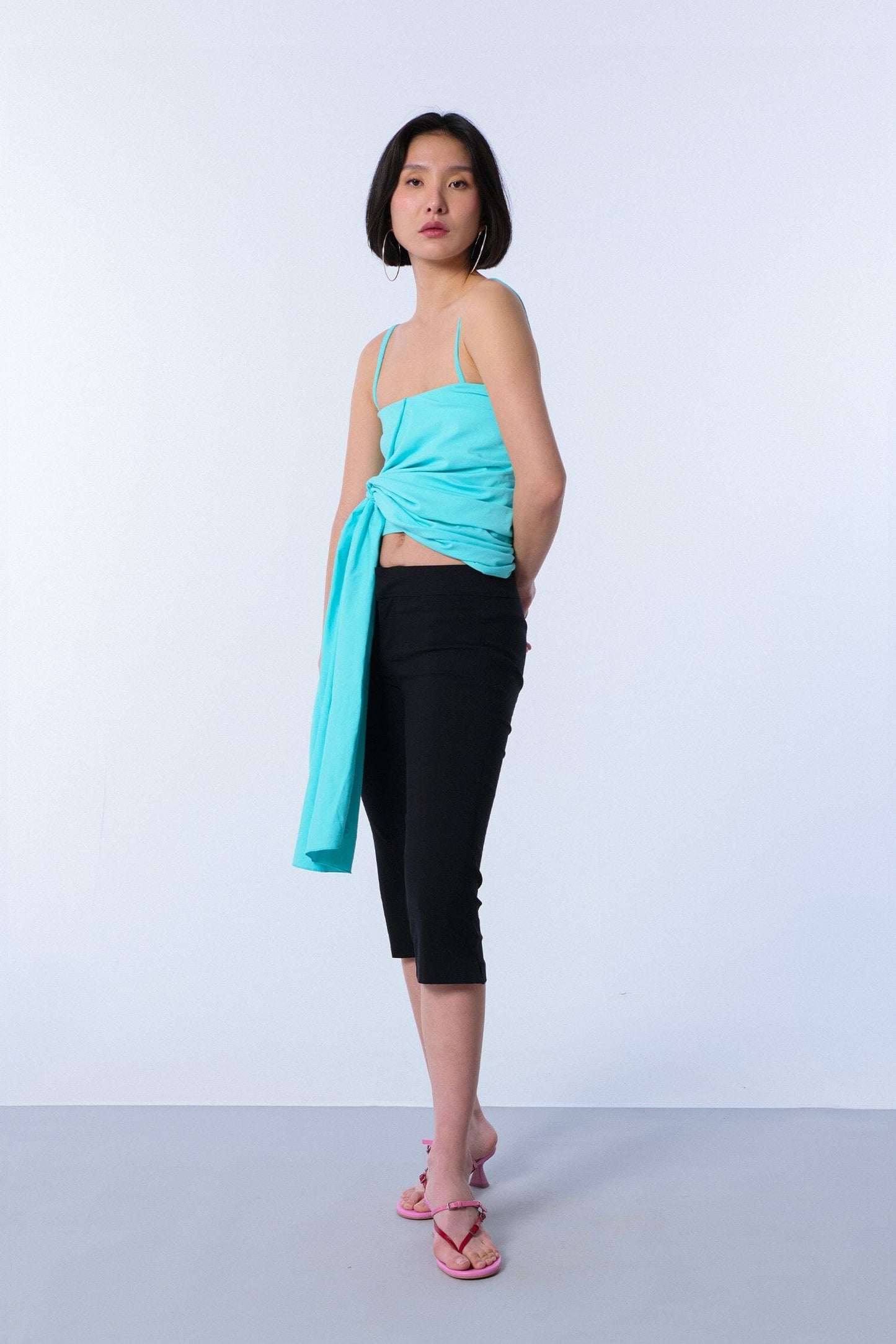 Top "revuelo" en algodón Tops and Blouses E.R.A.X. 