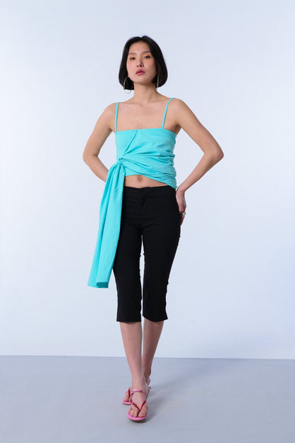 Top "revuelo" en algodón Tops and Blouses E.R.A.X. 