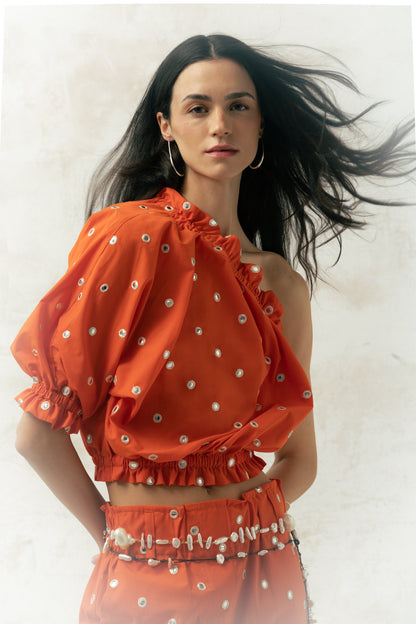 Top Rocío espejos Tops and Blouses Julise Magon 