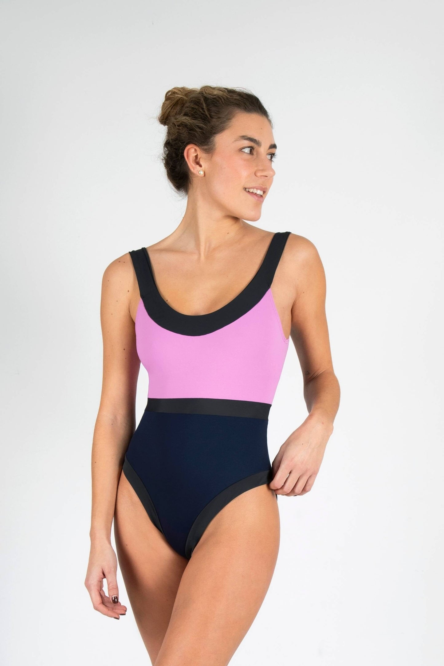 TRAJE DE BAÑO HORIZONTE BIMINI LILA / MARINO / GRIS COLECCIÓN BIMINI MUR Swimwear 