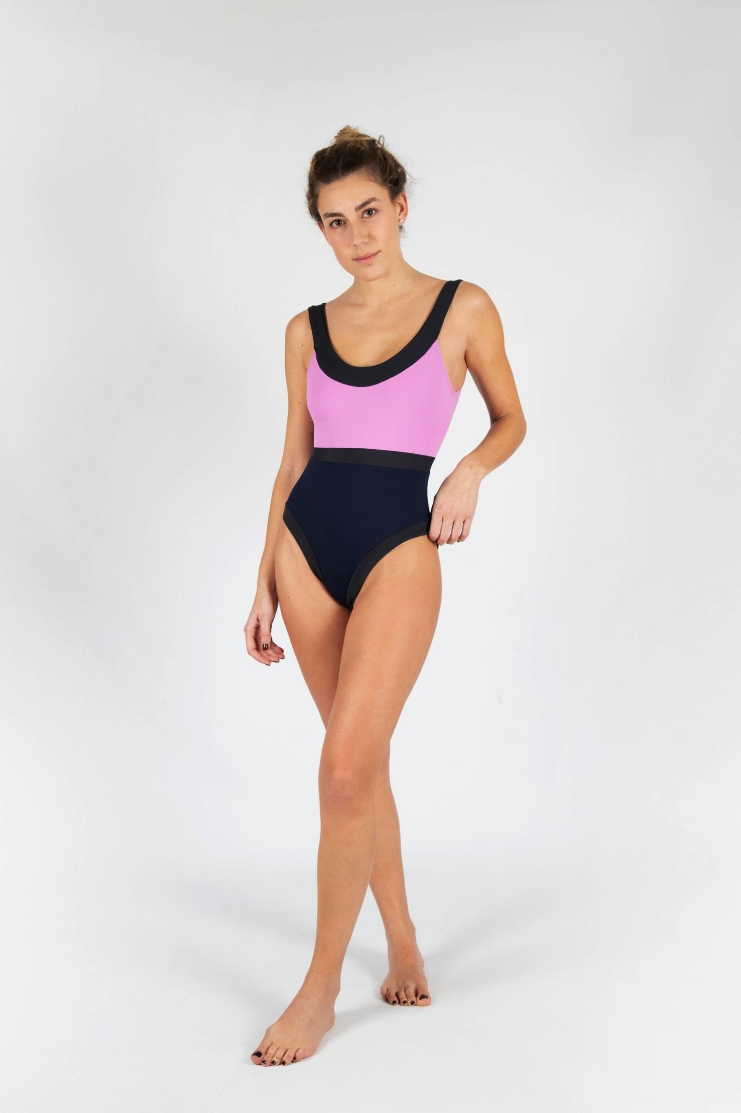 TRAJE DE BAÑO HORIZONTE BIMINI LILA / MARINO / GRIS COLECCIÓN BIMINI MUR Swimwear 