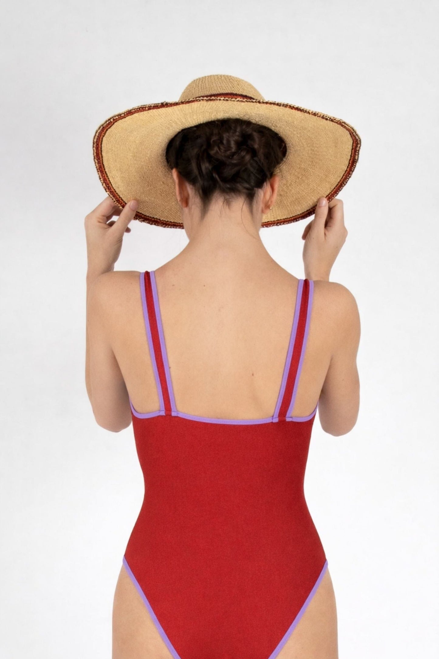 TRAJE DE BAÑO OLA BIMINI FRESA Swimwear MUR Swimwear 